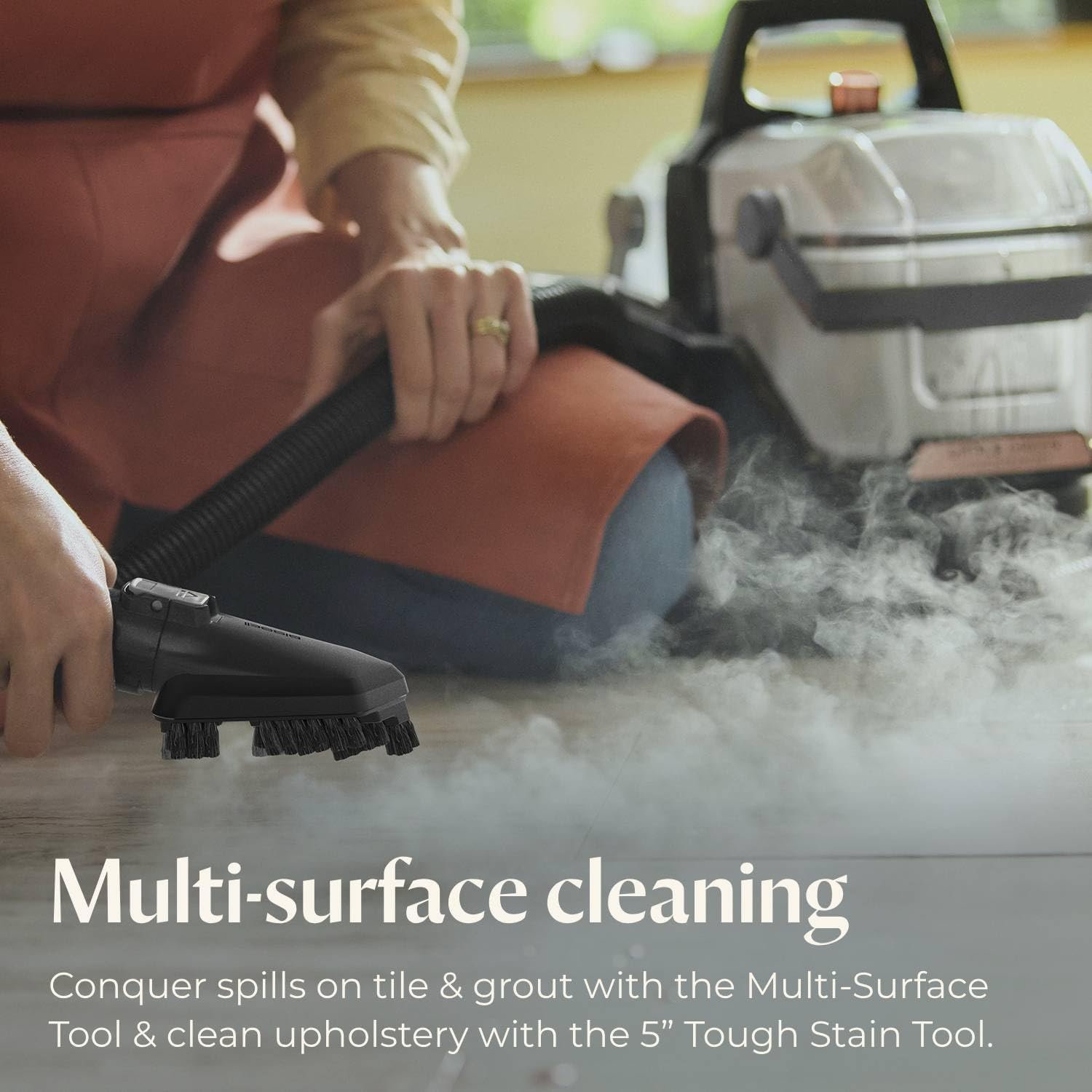 BISSELL Little Green HydroSteam 3618 Portable Carpet & Upholstery Cleaner - Image 3