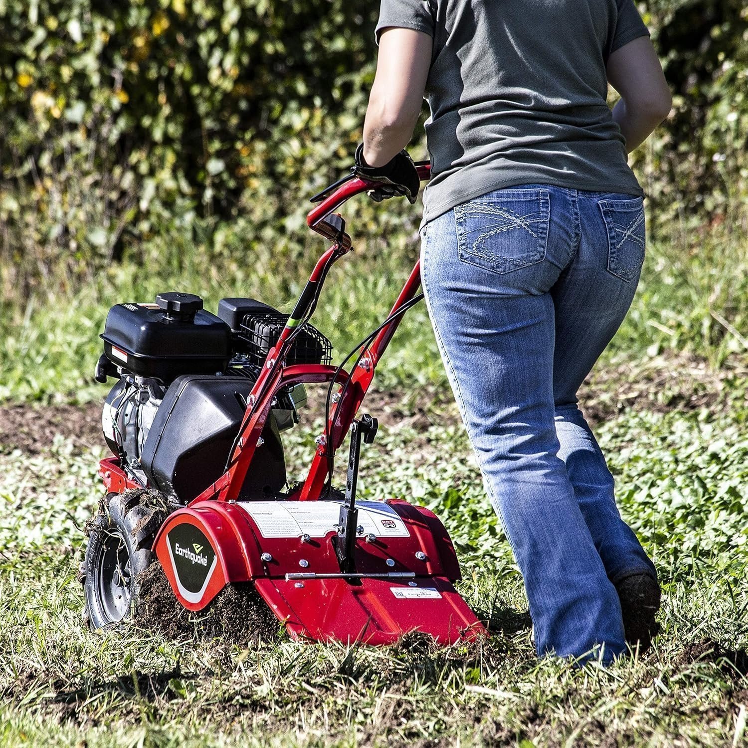Earthquake® 33970 Victory™ Rear Tine Tiller, Powerful 212cc 4-Cycle Viper™ Engine - Image 11